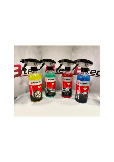 4'lü Bakım Seti Jant - Cam - Böcek - Easy Clean 400ml Yeni Tarihli