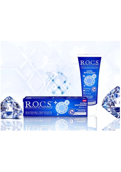 Rocs Ultra Whitening Ekstra Beyazlatıcı Diş Macunu 94 G