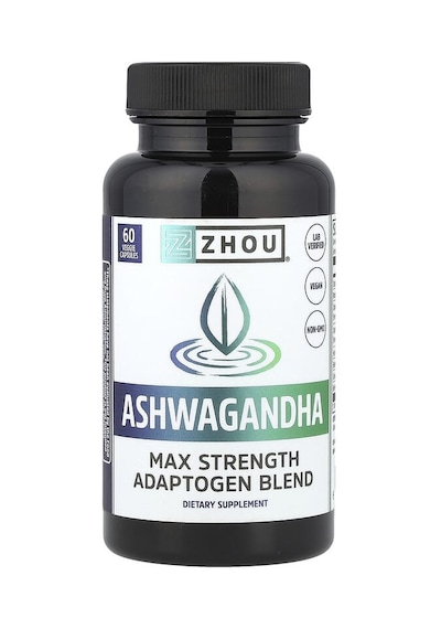 Zhou Nutrition, As-hw-aga-ndha, 60 Veg Capsules