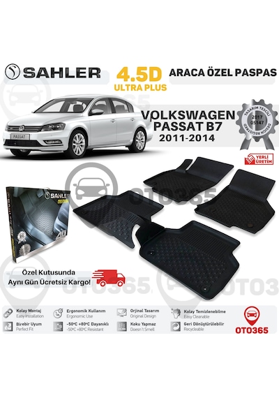 Volkswagen Passat B7 Paspas 2011 2014 4.5D Havuzlu B7 Sahler