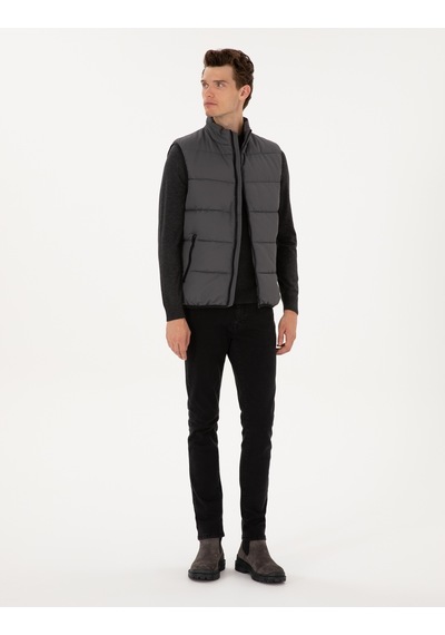 Pierre Cardin Erkek Gri Mont Yelek 50313937-vr024 Gri