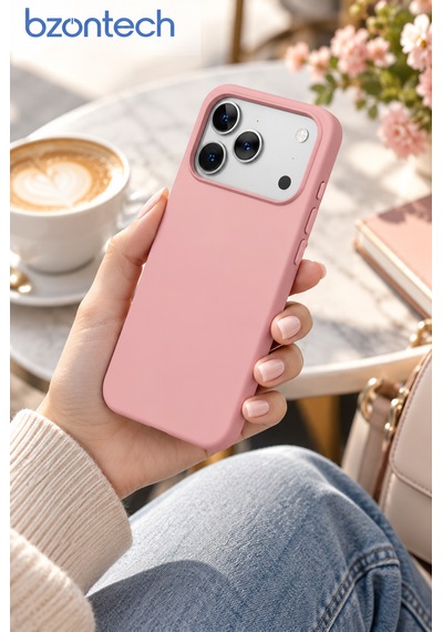 Apple Uyumlu İphone 17 Pro / 18 Pro Uyumlu Kılıf Renkli Lansman İçi Kadife Yumuşak Kamera Yükseltili Silikon Elegan Pembe Apple Uyumlu İphone 17 Pro / 18 Pro Uyumlu Kılıf Renkli Lansman İçi Kadife Yumuşak Kamera Yükseltili Silikon Elegan Pembe