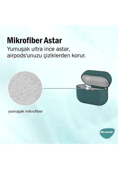 Airpods 4.nesil/anc Liquid Silicone Lansman Pembe Airpods 4 İle Uyumlu Kılıf - Pembe
