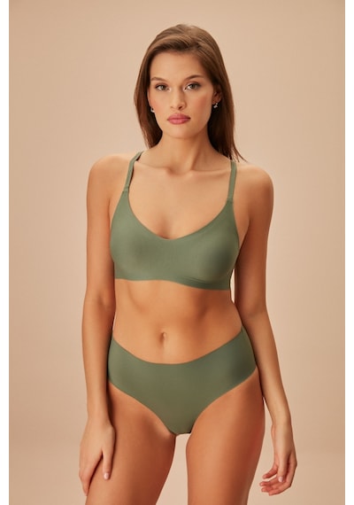 Suwen Invisible Soft Sütyen Sw5985187 Haki