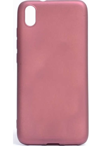 Noktaks - Xiaomi Uyumlu Xiaomi Redmi 7a - Kılıf Mat Renkli Esnek Premier Silikon Kapak - Siyah