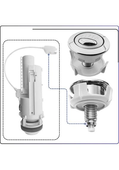 Vitra 429549yp1te 3/6 Halatlı Iç Takım Boşaltma Basma Butonu Diğer