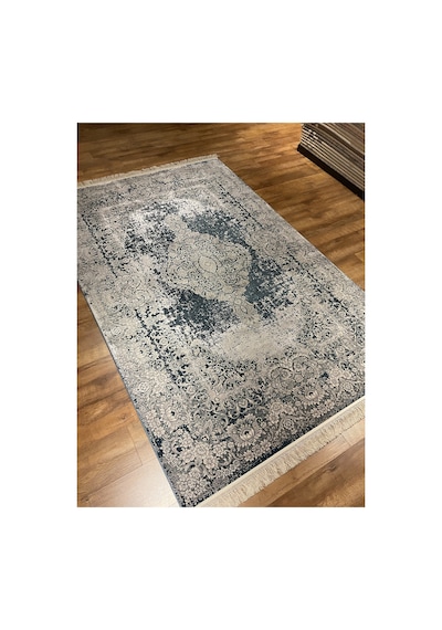 Mystıc Qm06b Mavi-krem Halı Çok Renkli