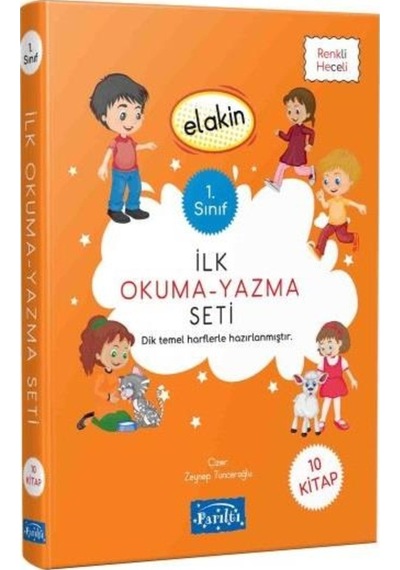Parıltı 1. Sınıf Elakin Ilk Okuma Yazma Seti 10 Kitap Set 2021081611211