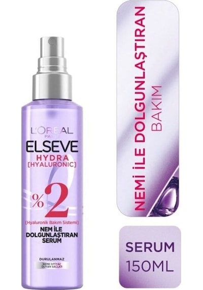 Elseve Loreal Paris Hydra Hyaluronic 150 Ml Nem Ile Dolgunlaştıran Serum