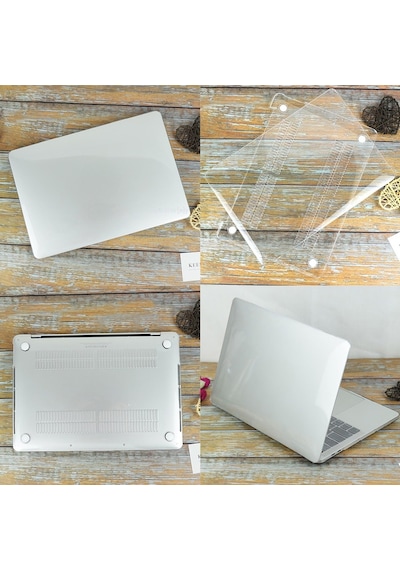 Macbook Pro 14.2 İnç Kılıf A2442 A2779 A2918 A2992 A3112 A3401 A3185 A3434 A3426 A3427 Uyumlu Kristal Parlak Şeffaf Sert Kapak Hard Case İnce Koruyucu Şeffaf Belirtilmemiş