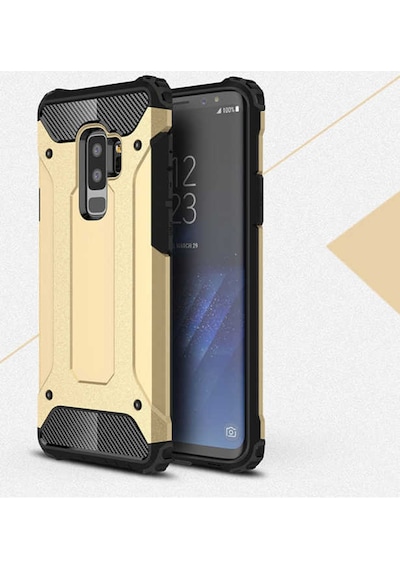 Samsung Galaxy Uyumlu S9 Plus - Kilif Darbe Önleyici Zirh Tank Kapak