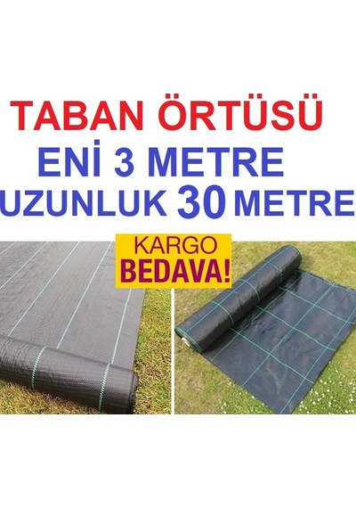 Taban Örtüsü 3X30 M Yer Örtüsü Sera Yer Örtüsü Jüt