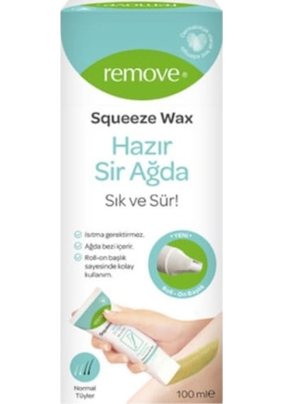 Remove Squeeze Wax Normal Tüyler İçin Hazır Sir Ağda 100 ML