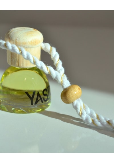Mini Şişeli Oto Kokusu Vanilya Uzun Süre Kalıcı Araç Kokusu, Dekoratif Cam Şişe Tasarımı Çiçeksi