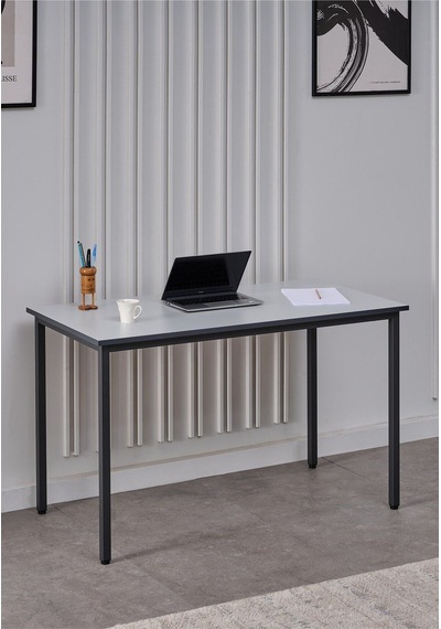 Sehpol Çalışma Masası 125x65 Cm Antrasit Gri
