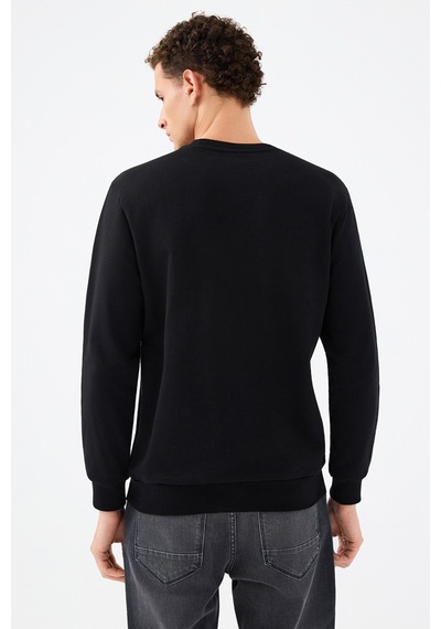 Loft Erkek Sweatshirt Siyah