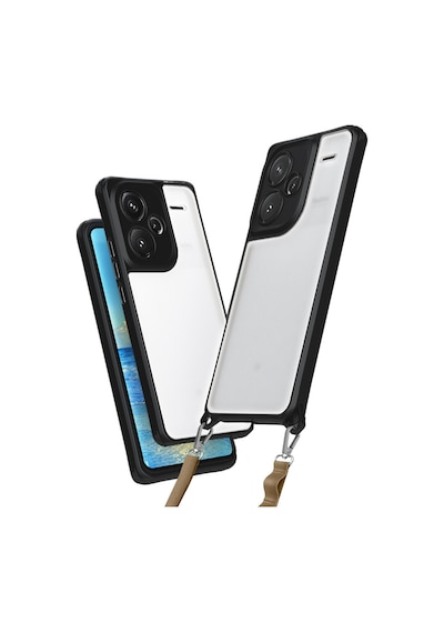 Note 13 Pro Plus Kılıf Penta Silikon Kılıf - Siyah