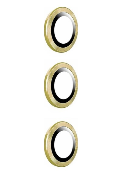 Samsung Uyumlu Galaxy S24 Plus Zore Kamera Lens Koruyucu Cam Filmi Gold