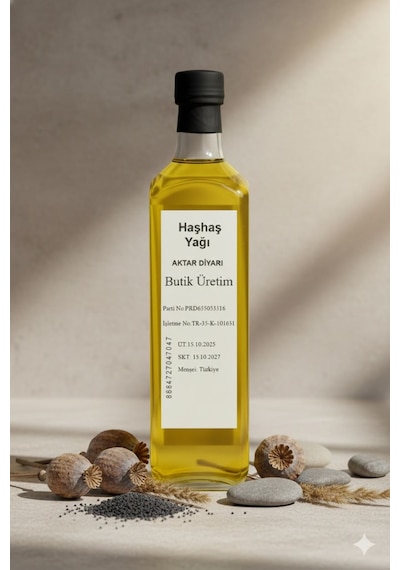 Aktar Diyarı Haşhaş Yağı 500 ML