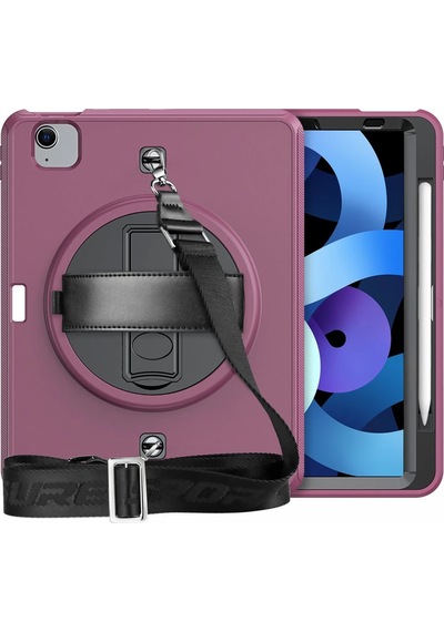 Newface - 938 - İpad Pro 11 2020 Kılıf Strap-c Otterbox Tablet Kapak - Metemıx - - Mürdüm