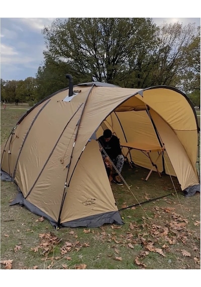 Nurgaz Campout Family Maxi Çadır Gold Altın