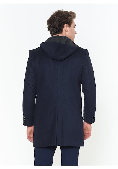 Plt8376 Dewberry Erkek Palto-lacivert Lacivert