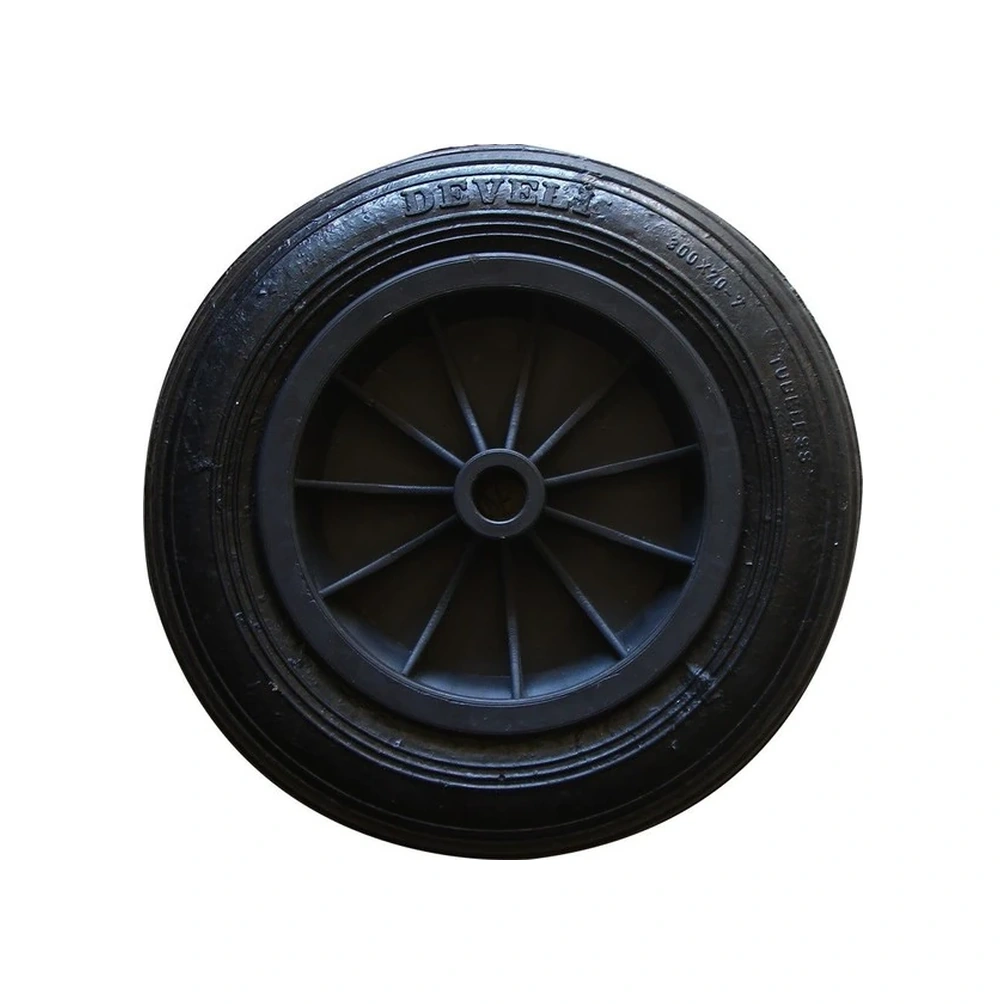 Plastik Jantlı Kauçuk Dolgu Tekerlek-2 Adet - 250x60x20 Mm