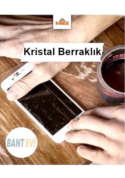 T-rex Şeffaf Tamir Bandı 48mmx8,2mt Ultra Güçlü Bant