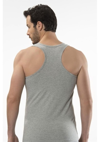 Cacharel 1302 Spor Erkek Atlet - Gri Melanj