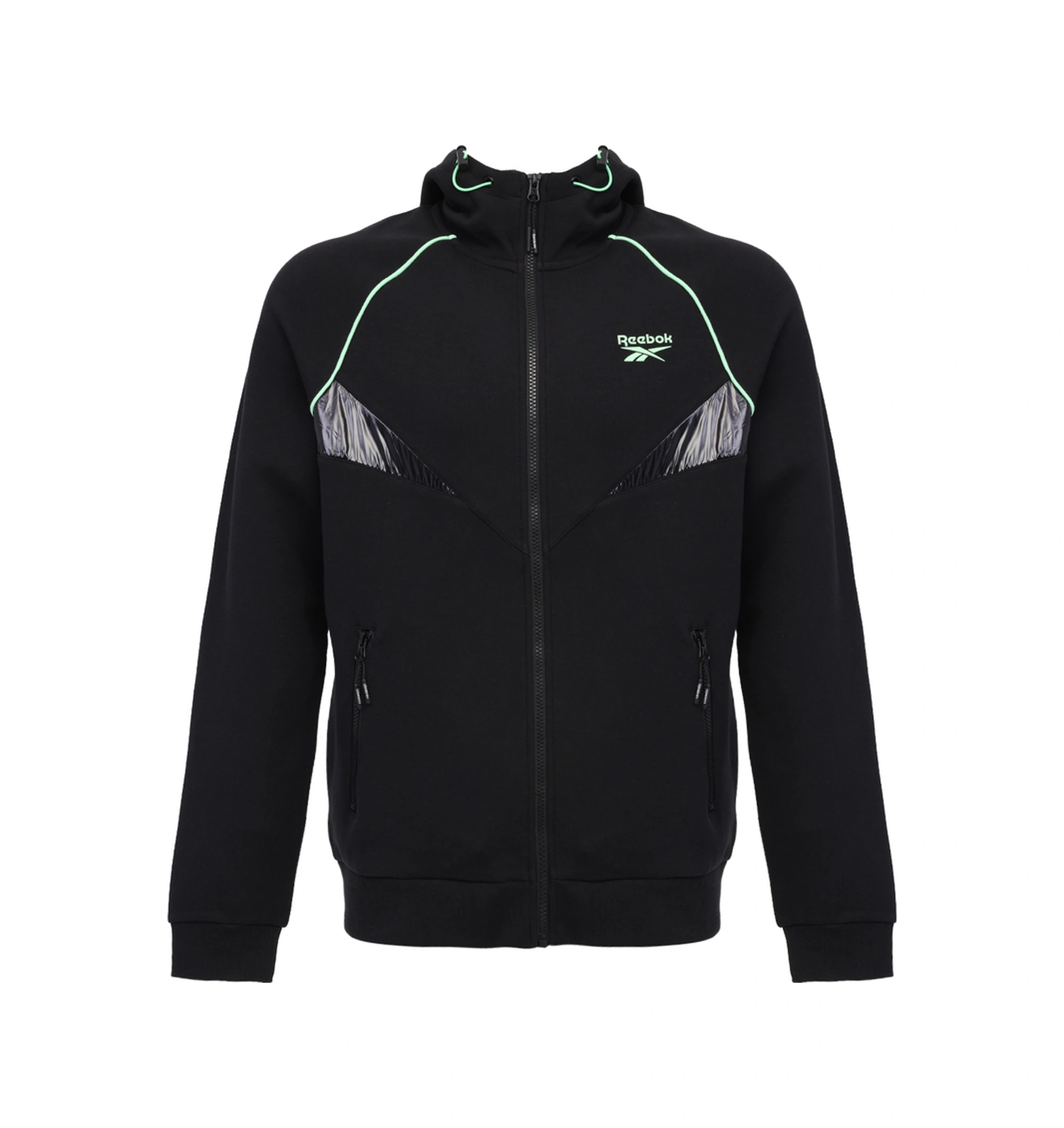 Reebok Zıp Hoody - Mıx Siyah Erkek Eşofman Üstü 000000000102237941 Siyah