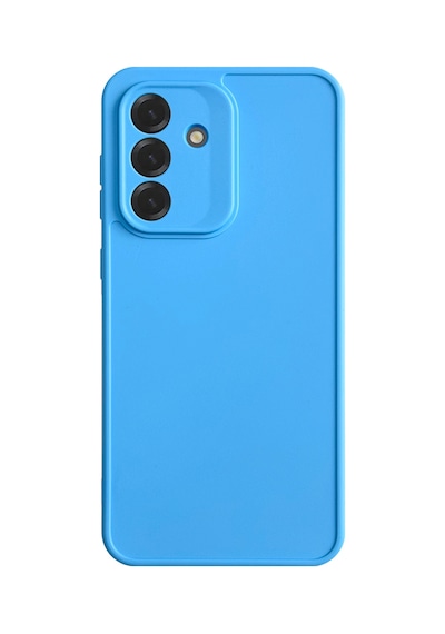 Samsung Galaxy A36 Uyumlu Kamera Korumalı Darbeye Dayanıklı Renk Atmayan Keep Silikon Kılıf Mavi