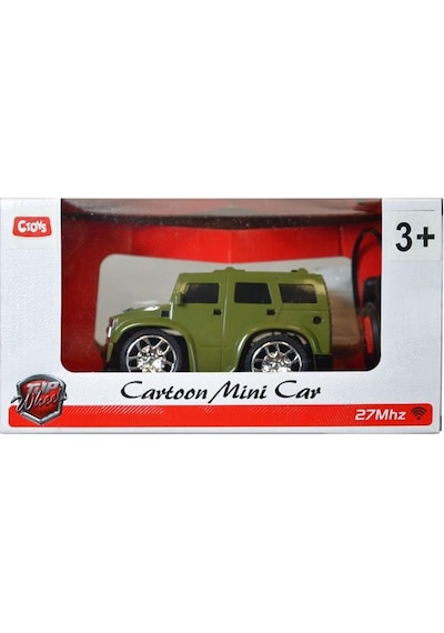 Ctoys Cartoon Mini Car 27 Mhz Full Fonksiyon Uzaktan Kumandalı Yeşil Araba Qx3688 94 Yeşil