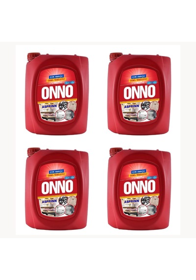 Onno Asprinn Çok Amaçlı Genel Temizleyici 4 Adet X 4000 Ml 4'lü Set