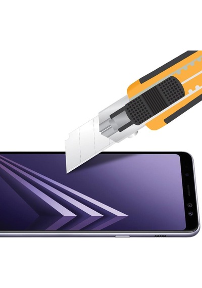Buff Glass Galaxy A8 2018 Ekran Koruyucu Cam