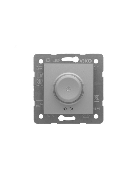 Novella/trenda Gümüş Pro Dimmer Rl 20 500w Mekanizma Ve Düğme/kapak