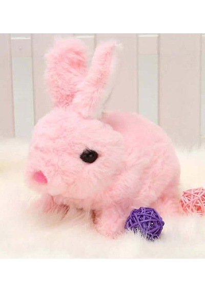 Yürüyen, Sesli Hareketli Sevimli Peluş Bunny Tavşan - Sweet Bunny 001