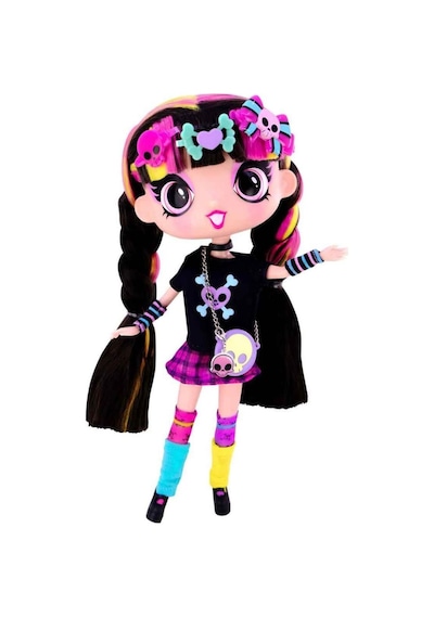 Fashion Decora Girlz Sürpriz Aksesuarlı Eklem Bükülebilir Oyuncak Bebek - Çıkartma Ve Stil Seti