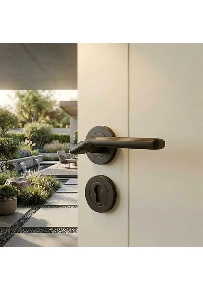 Sese Azra Modeli Kapı Kolu Siyah 200-91r-02