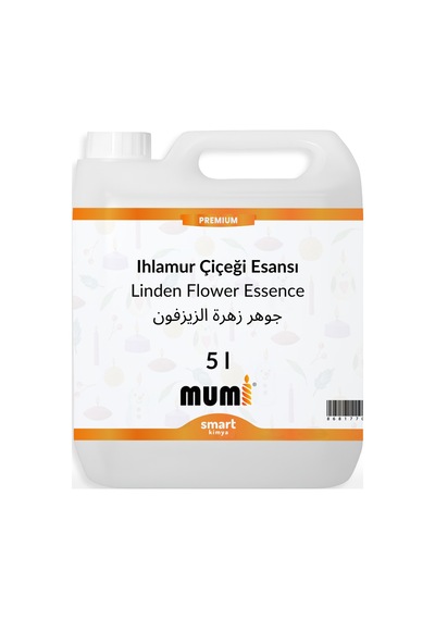 Premium Ihlamur Çiçeği Mum Esansı 5 Litre Şeffaf