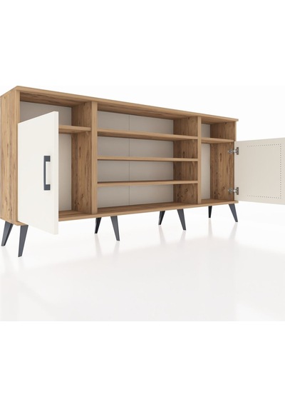 Arges Konsol 5 Raflı 2 Kapaklı 176x30x83 Çam-aytaşı/çam Aytaşı/çam Arges Konsol 5 Raflı 2 Kapaklı 176x30x83 Çam-aytaşı/çam Aytaşı/çam