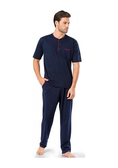 Pierre Cardin 5370 Erkek Kutulu Damat Çeyizlik Penye 3'lü Şortlu Lacivert Pijama Takımı Lacıvert Pierre Cardin 5370 Erkek Kutulu Damat Çeyizlik Penye 3'lü Şortlu Lacivert Pijama Takımı Lacıvert