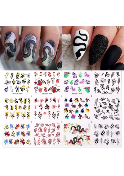 Su Transferli Nail Art Sticker D010 52377-2