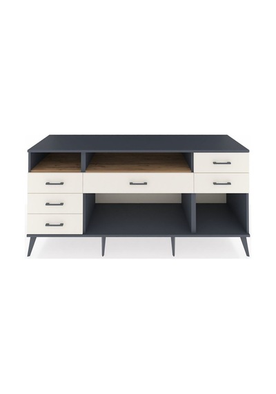 Kronos Konsol 2 Raflı 6 Çekmeceli 176x59x83 Antrasit-çam/aytaşı Çam/aytaşı Kronos Konsol 2 Raflı 6 Çekmeceli 176x59x83 Antrasit-çam/aytaşı Çam/aytaşı