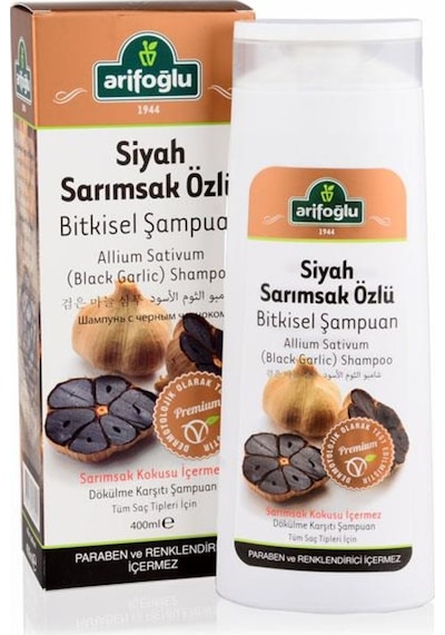 Arifoğlu Siyah Sarımsak Özlü Şampuan 400 ML