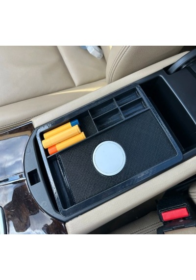 Bmw X3 F25 Kolçak İç Organizeri Magsafe Uyumlu Siyah