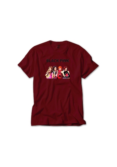 Blackpink Black Kırmızı Tişört
