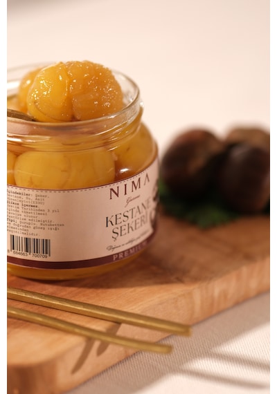 Nima Gurme Bursa Fidyekızık Kestane Şekeri 520 G