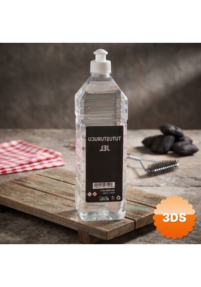 Çok Amaçlı Kokusuz Jel Yakıt Dumansız Şömine Ve Barbekü Yakacağı 1 Litre