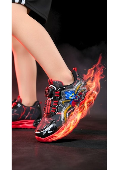 Gala Akıllı Bağcık Karakter Baskılı Erkek Çocuk Sneaker Kırmızı