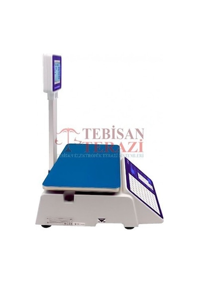 Cas 30 KG x 5 - 10 Gr Barkodlu Terazi